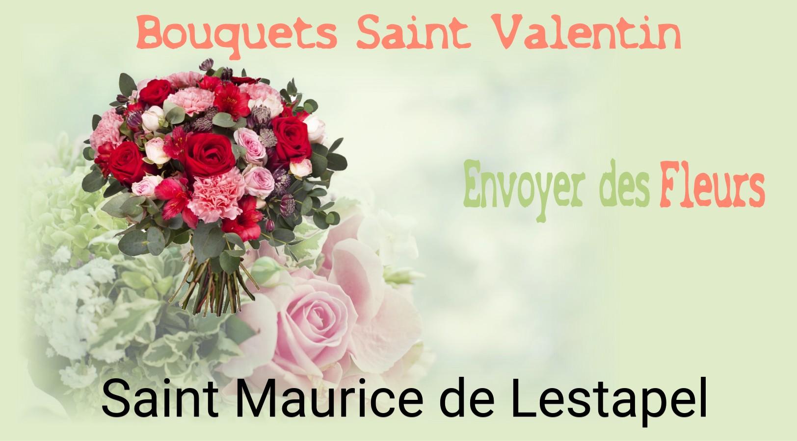 Roses de Saint-Valentin livrées à Saint-Maurice-de-Lestapel